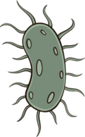 bakterier virus klotter png