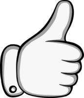 thumb up design png