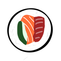 Sushi ist ein japanisch Essen png