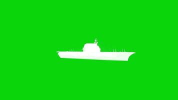 groen scherm schip X straal video