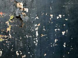 Rough black wall texture with scratch photo