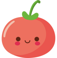 Happy child tomato design png