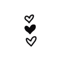 corazón forma elemento png