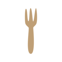 wooden fork element png