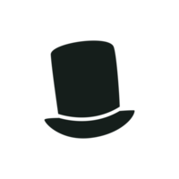 magician hat with ribbon png