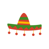 mexico hatt tecknad serie element png