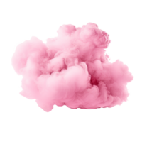 rosado nube aislado png