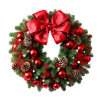 Christmas wreath isolated png