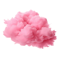 rosa moln isolerat png