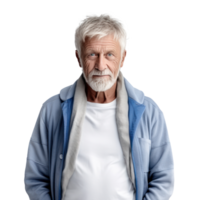 Elderly man isolated png