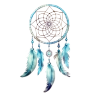 Watercolor dream catcher isolated png