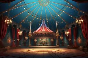 colored Circus background photo