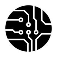 Circuit board, technology vector icon. For your website design, logo, app, UI. Vector illustration