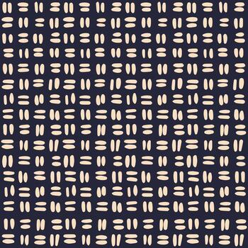 resumen sin costura textura con pequeño mano dibujado líneas. vector textura con repitiendo cepillo trazos decorativo monocromo antecedentes