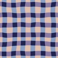 Bold classic plaid texture. Abstract checkered lines pattern. Vector seamless lined background