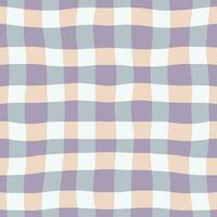 Bold classic plaid texture. Abstract checkered lines pattern. Vector seamless lined background