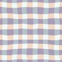 Bold classic plaid texture. Abstract checkered lines pattern. Vector seamless lined background