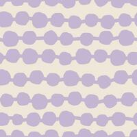 Beautiful simple pattern with hand drawn Polka Dots. Vector seamless texture with abstract circles and garland. Creative geometric background