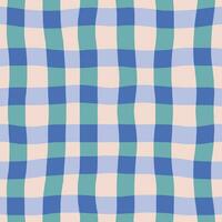 Bold classic plaid texture. Abstract checkered lines pattern. Vector seamless lined background
