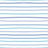 Classic lined seamless pattern. Cute and simple horizontal lines texture. Hand drawn thin colourful  lines background vector