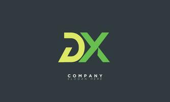 DX Alphabet letters Initials Monogram logo XD, D and X vector