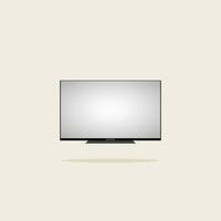 Vector Television Flat Design Animation Mock Up Simple Attractive