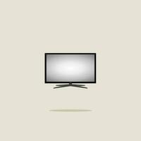 Vector Television Flat Design Animation Mock Up Simple Attractive