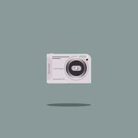 Vector Design Digital Camera Animation Simple Pocket Flat Design Attractive EPS 10