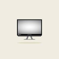 Vector Television Flat Design Animation Mock Up Simple Attractive