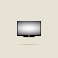 Vector Television Flat Design Animation Mock Up Simple Attractive