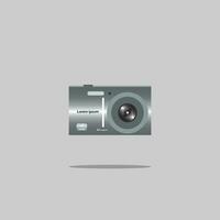 Vector Design Digital Camera Animation Simple Pocket Flat Design Attractive EPS 10