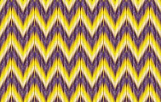 Ethnic abstract yellow. Seamless geometric pattern in tribal, folk embroidery, and Mexican style. Aztec geometric art ornament print. vector