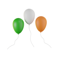 Balloon Saint Patrick 3D Illustrations png