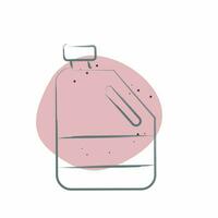 Icon Antifreeze. related to Spare Parts symbol. Color Spot Style. simple design editable. simple illustration vector