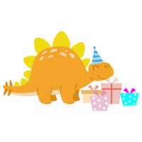 dinosaurio fiesta clipart. contento dino png