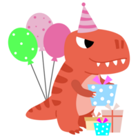 Dinosaur party Clipart. happy dino png