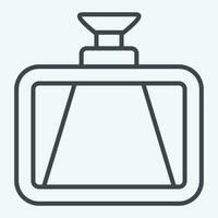 Icon Dash Cam. related to Spare Parts symbol. line style. simple design editable. simple illustration vector