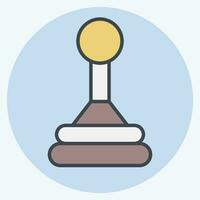 Icon Gear Box. related to Spare Parts symbol. color mate style. simple design editable. simple illustration vector