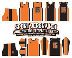 Karasuno Volleyball Jersey Design Sportswear Background vector