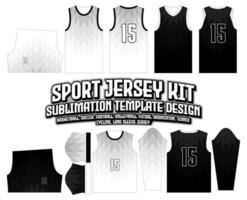 Triangle Grey Jersey Design Sportswear Template vector