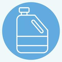 Icon Antifreeze. related to Spare Parts symbol. blue eyes style. simple design editable. simple illustration vector