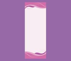 Pink Stand Banner Background vector