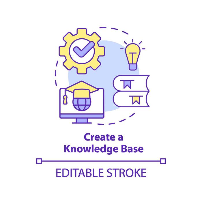 Knowledgebase Vector Art, Icons, and Graphics for Free Download