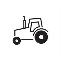 tractor icon vector illustration symbol