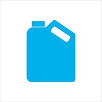 plastic canister icon vector illustration symbol