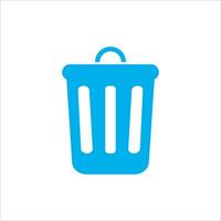 trash can icon vector illustration symbol