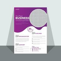 FREE VECTOR CORPORATE BUSINESS FLYER TEMPLATE