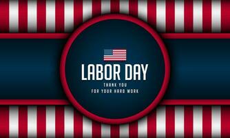 Labor Day Background Design. vector