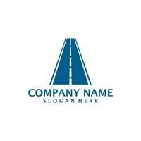 Road logo design vector. Road logo design template concept vector