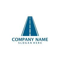 Road logo design vector. Road logo design template concept vector